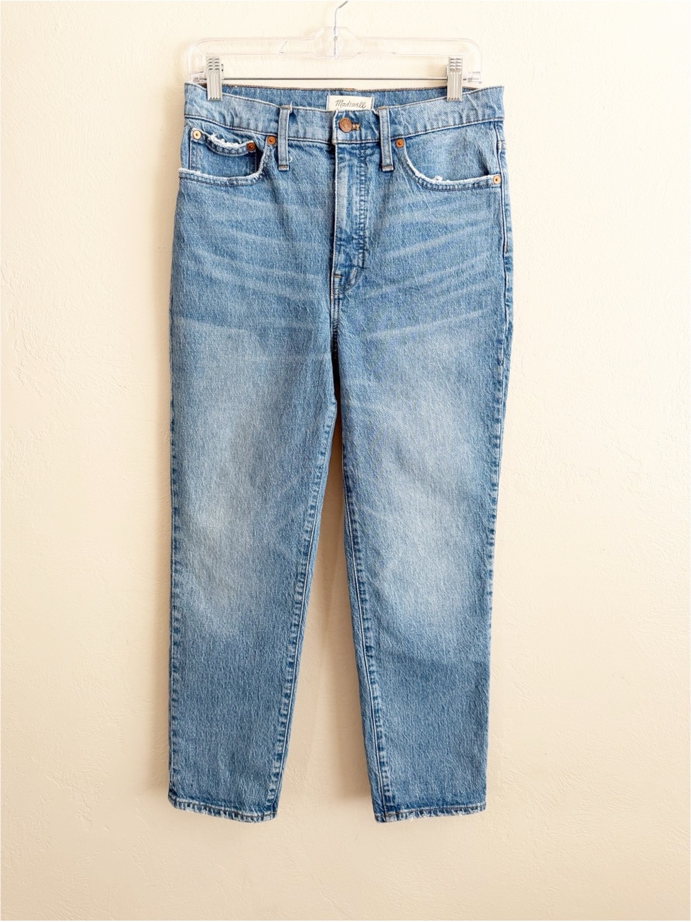 Madewell Classic Straight Leg Jeans size 28